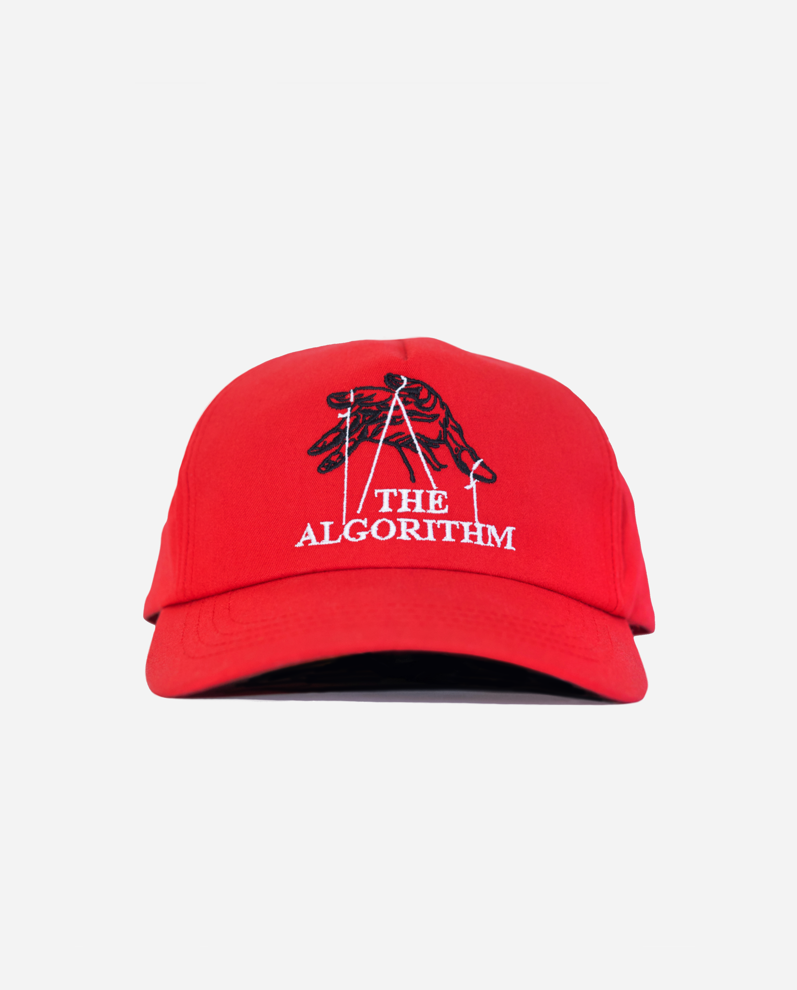 THE ALGORITHM SNAPBACK HAT (RED)