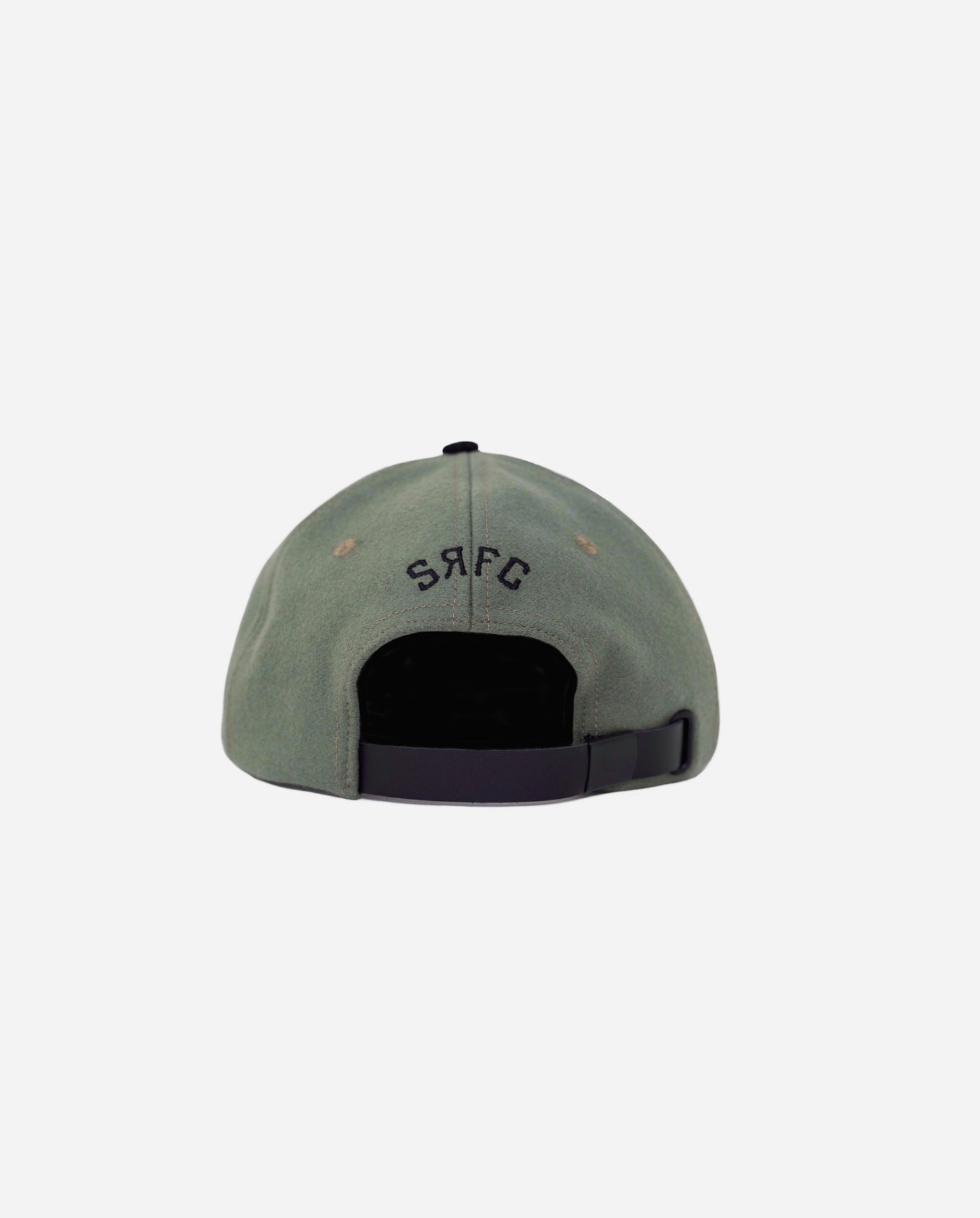 Я WOOL STRAPBACK HAT (ARMY GREEN/BLACK)